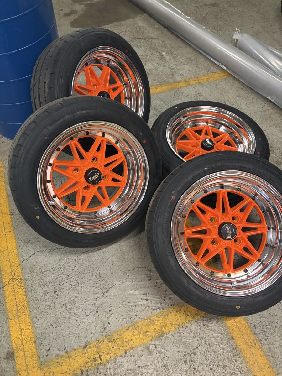 Pneumatici & Ruote complete: Work Felgen mit Semi Sliks – Nuovo (secondo la descrizione) da Tann venduto da Corolla70-74 1