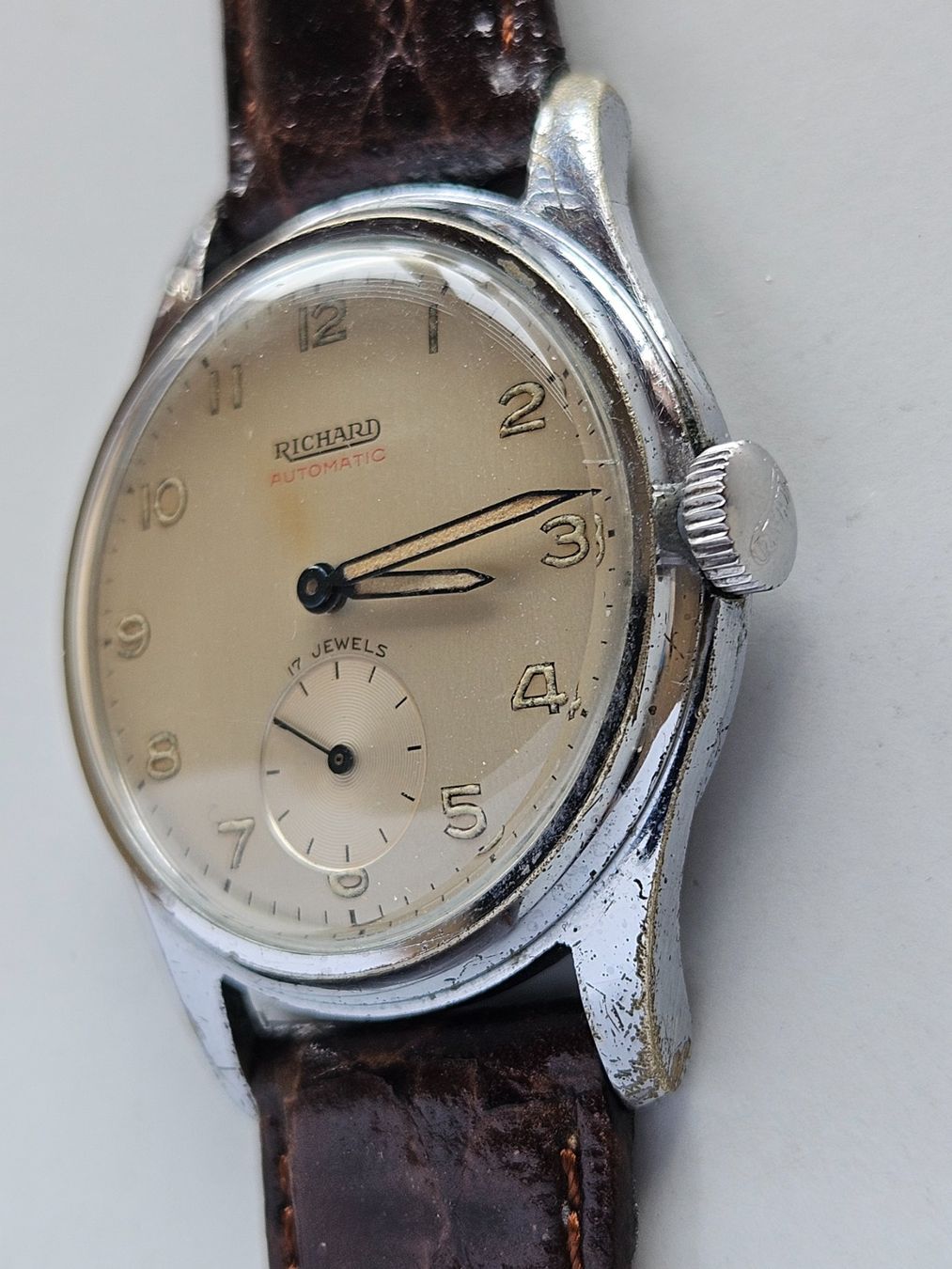 Orologi: 414 Richard Automatic Dezentral Hammerautomat – Usato da Berikon venduto da mmm21 2