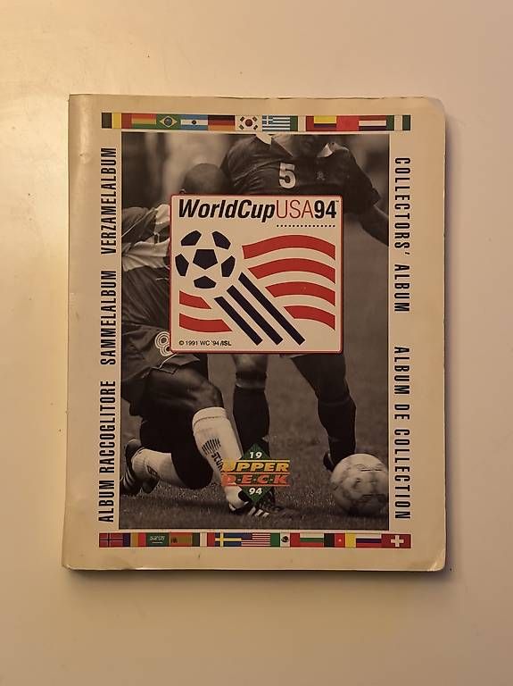 Cartes à collectionner: Album Upper Deck World Cup USA 94  – D'occasion à Bernex par siral05