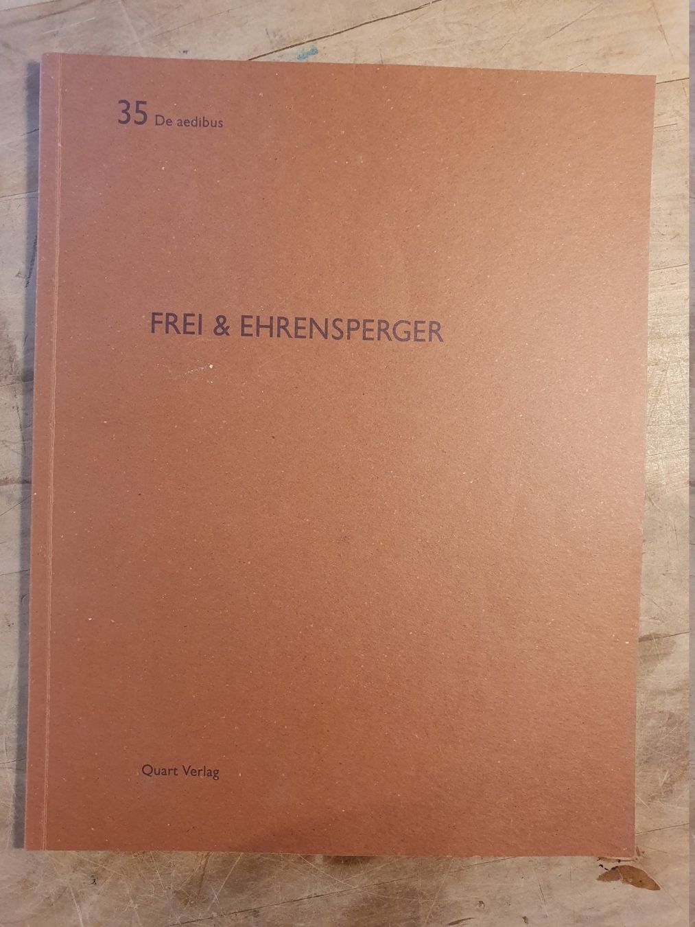 Libri: Frei & Ehrensperger - De aedibus 35 - Quart - Deutsch – Usato da Zürich venduto da loosebone