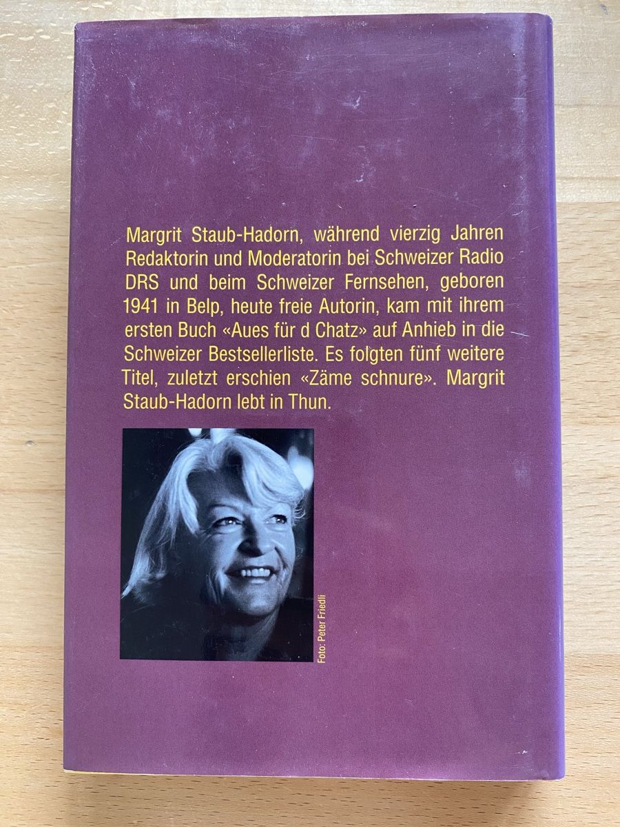 Libri: Zum letschte Mau - Margrit Staub-Hadorn – Usato da Schwarzenburg venduto da Michellu 1