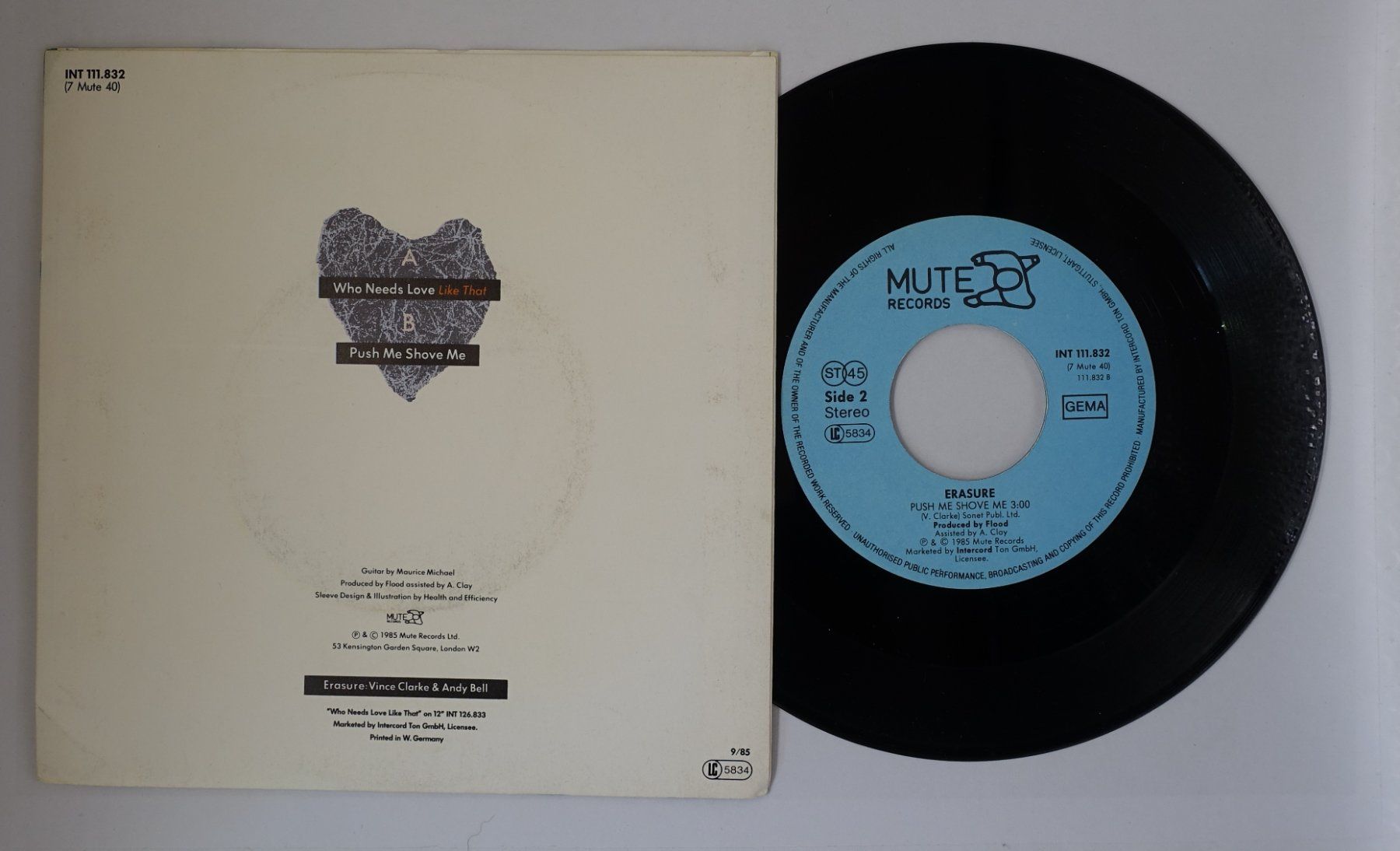 Schallplatten: Erasure – Who Needs Love Like That – Gebraucht aus Sessa von discoverymedia 1