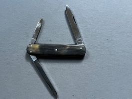 Altes Sackmesser Dolmetsch 72 mm - Horn - Rarität