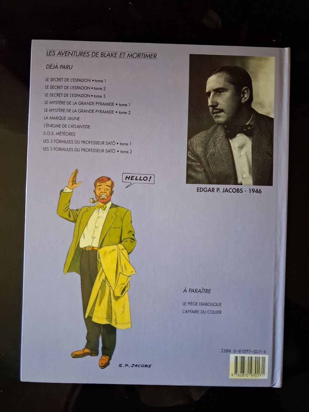 Fumetti: Blake et Mortimer Les 3 Formules du Professeur Sato T2 1990 – Usato da Cartigny venduto da pgc_fk9s 1