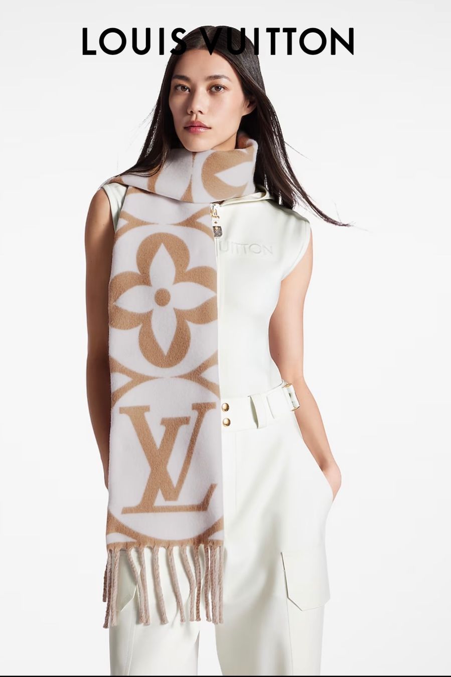 Louis Vuitton Foulard & Sciarpe: Louis Vuitton sciarpa – Nuovo (secondo la descrizione) da Pregassona venduto da Reluxuryspace 5