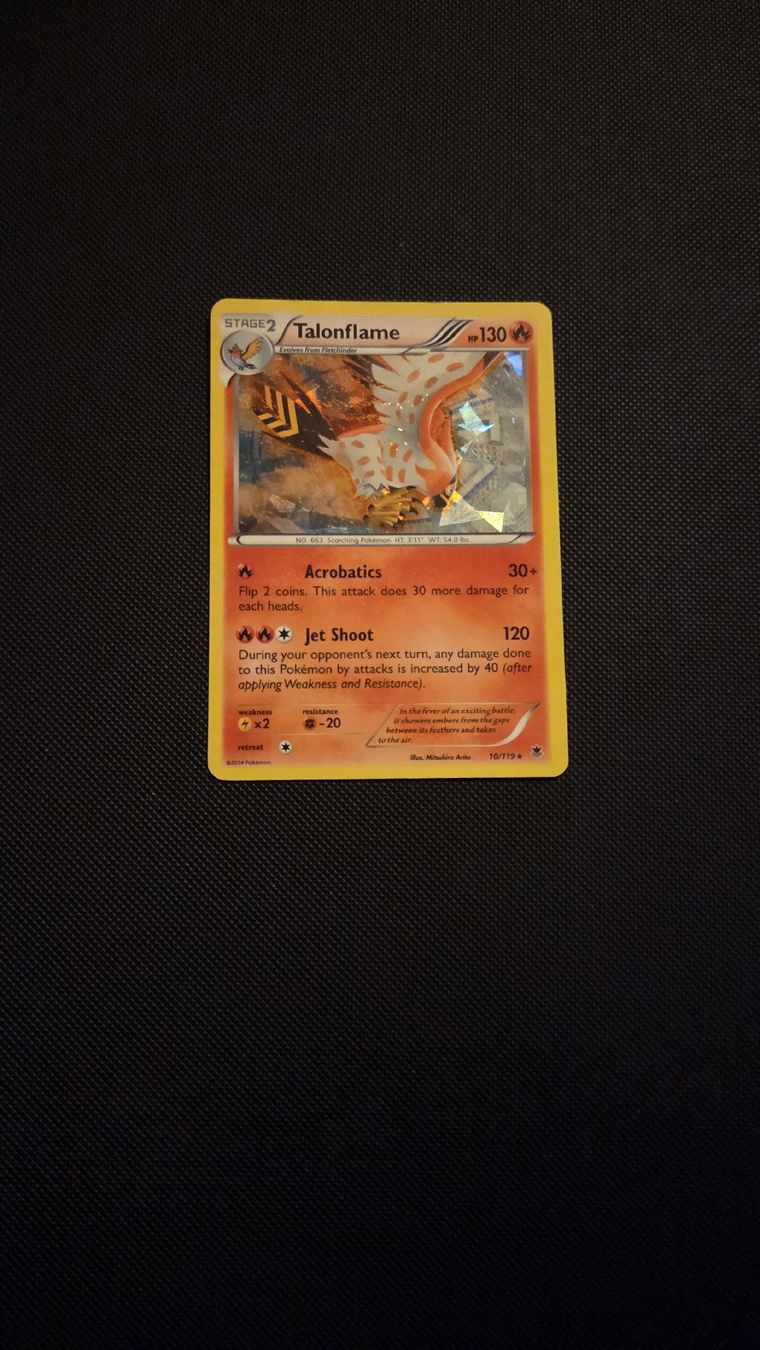 Pokémon Carte collezionabili: Pokemon Phantom Flames ENG Talonflame – Usato da Curio venduto da CATE13