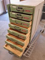 Schubladenschrank (Werkstatt/Druckerei)