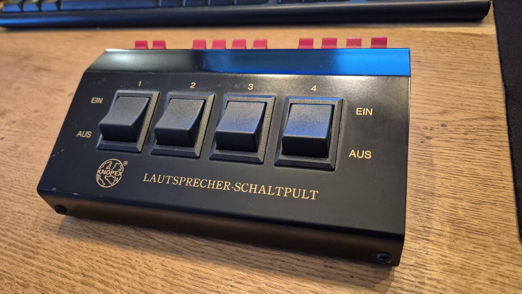 Console di mixaggio: Table de mixage audio KNOPEX, Lautsprecher-schaltpult – Usato da Neyruz FR venduto da roca1526