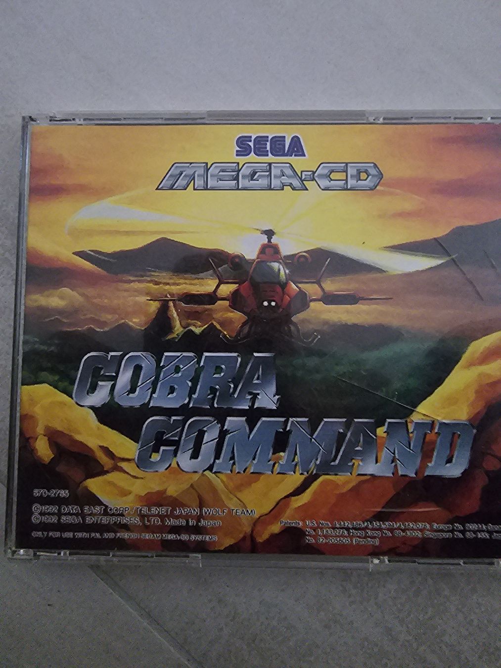 Sega Spiele: Cobra Commande Sega megacd – Gebraucht aus Châtel-St-Denis von