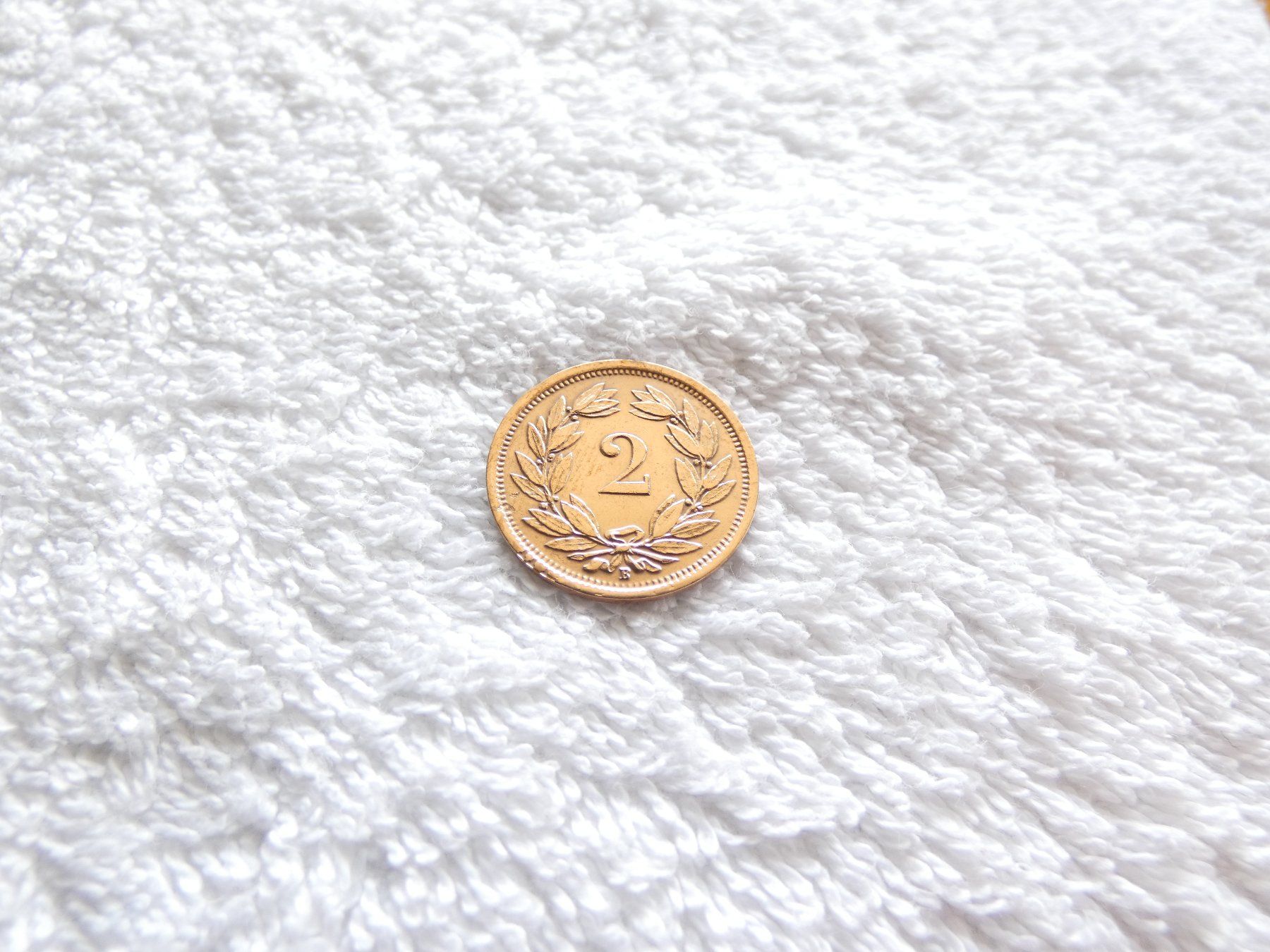 Tutti le monete: 2 centimes/rappen 1919 – Usato da Nyon venduto da Ilmi09 1