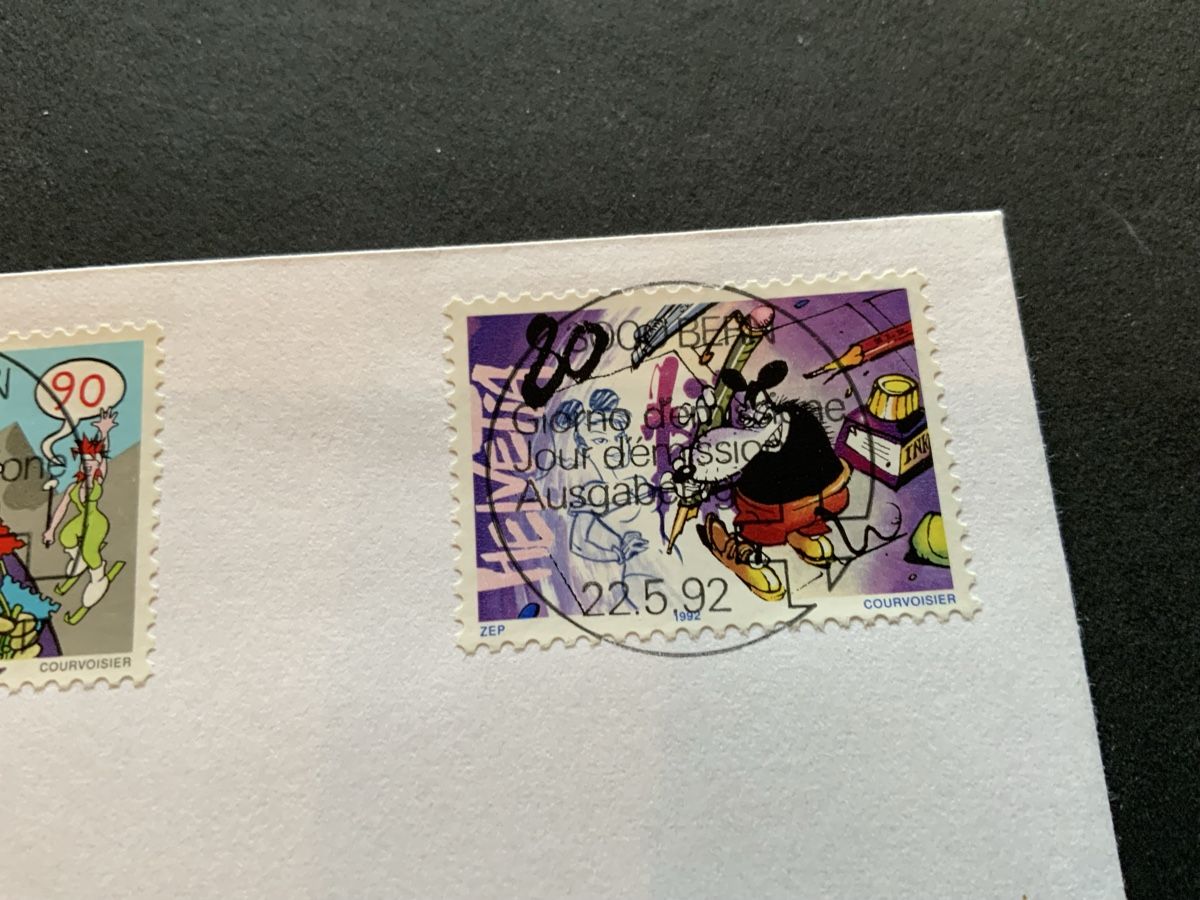 Tutti i francobolli: 1992 COMICS FDC VOLL EINWANDFREI  – Usato da Beinwil am See venduto da Ricri 3