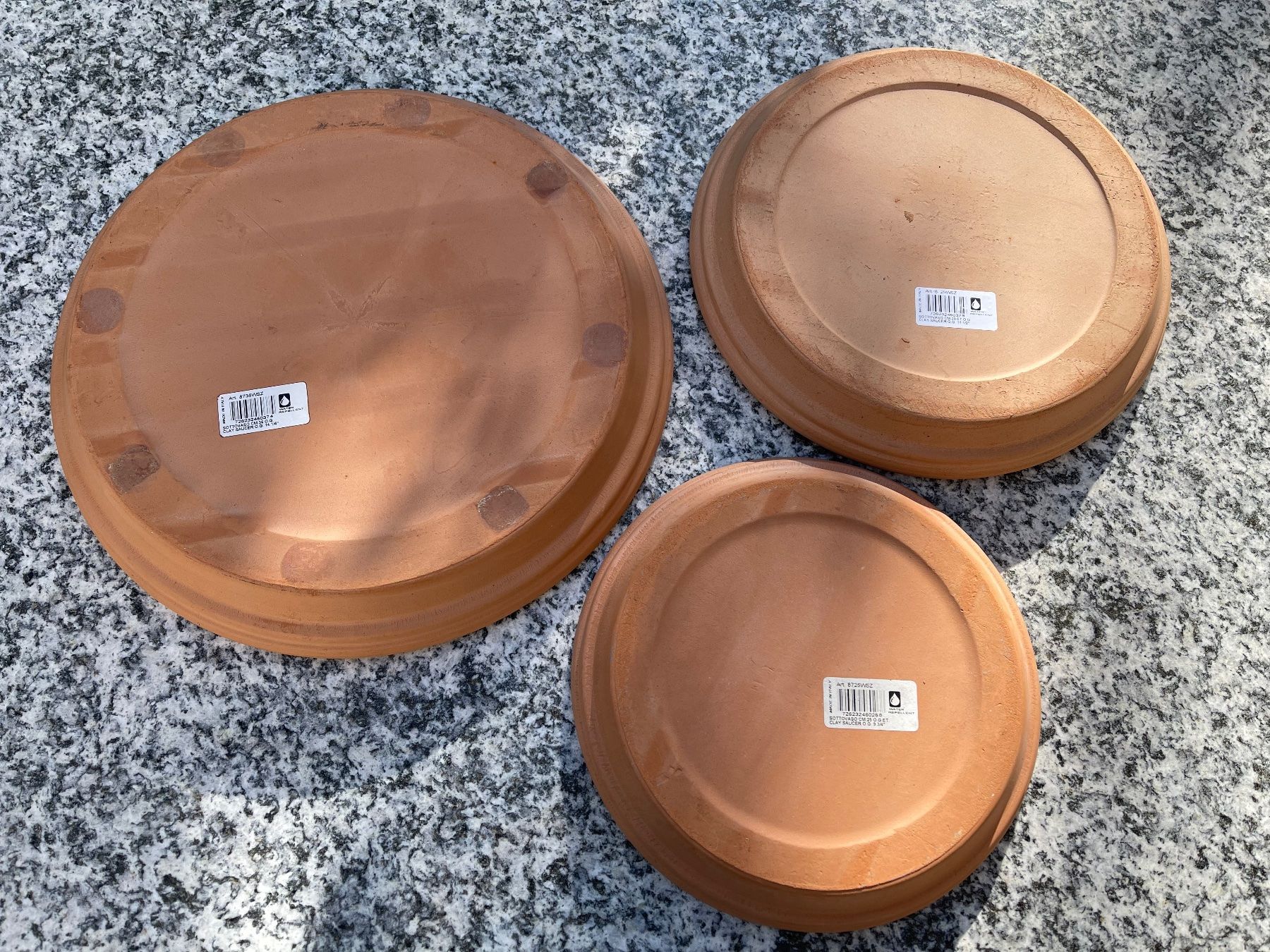 Sottobicchieri: Blumentopfuntersetzer, terracotta, 25/29/36cm – Usato da Spreitenbach venduto da R_1691 2