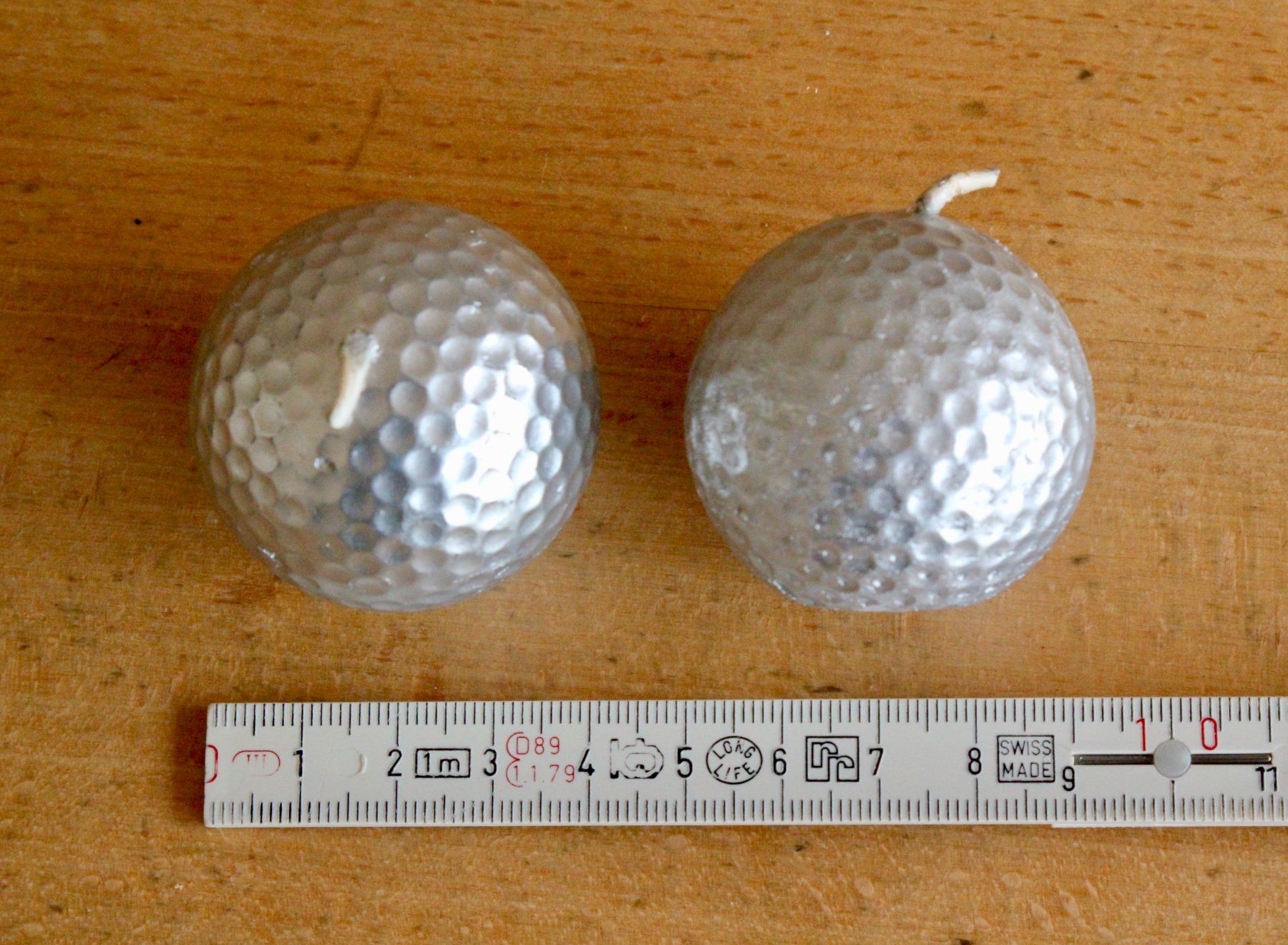 Candele: 2 x Kerze Golfball – Nuovo (secondo la descrizione) da Münchenstein venduto da brigser 1