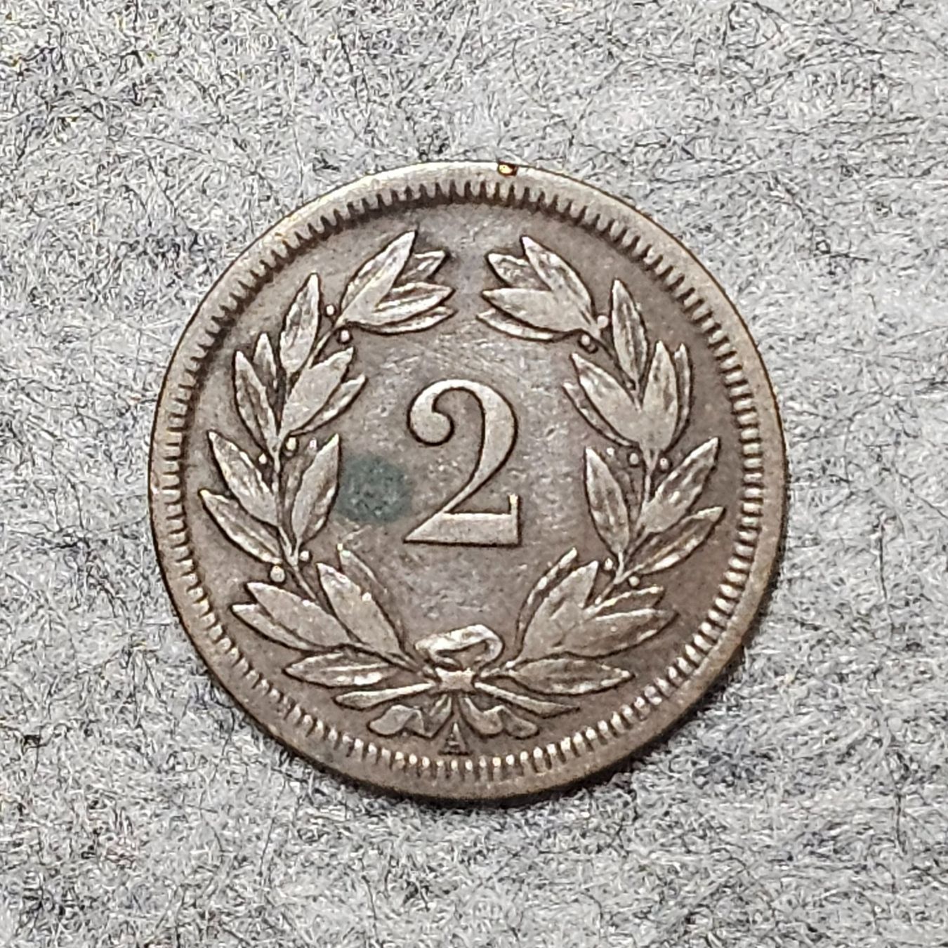 Tutti le monete: Suisse - 1851 A - 2 centimes (TTB/SS) – Usato da Bullet venduto da NVnumismatics