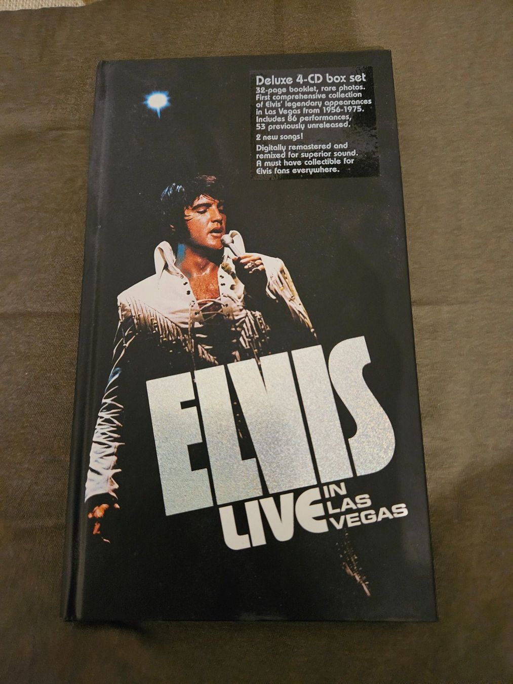 CD: Elvis Box "Live in Las Vegas" – Usato da Wittenbach venduto da phipps68