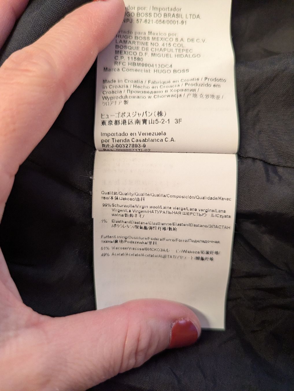 Hugo Boss Completi & Tailleur: blauer Blazer von Hugo Boss – Nuovo (secondo la descrizione) da Winterthur venduto da cinmyr 4