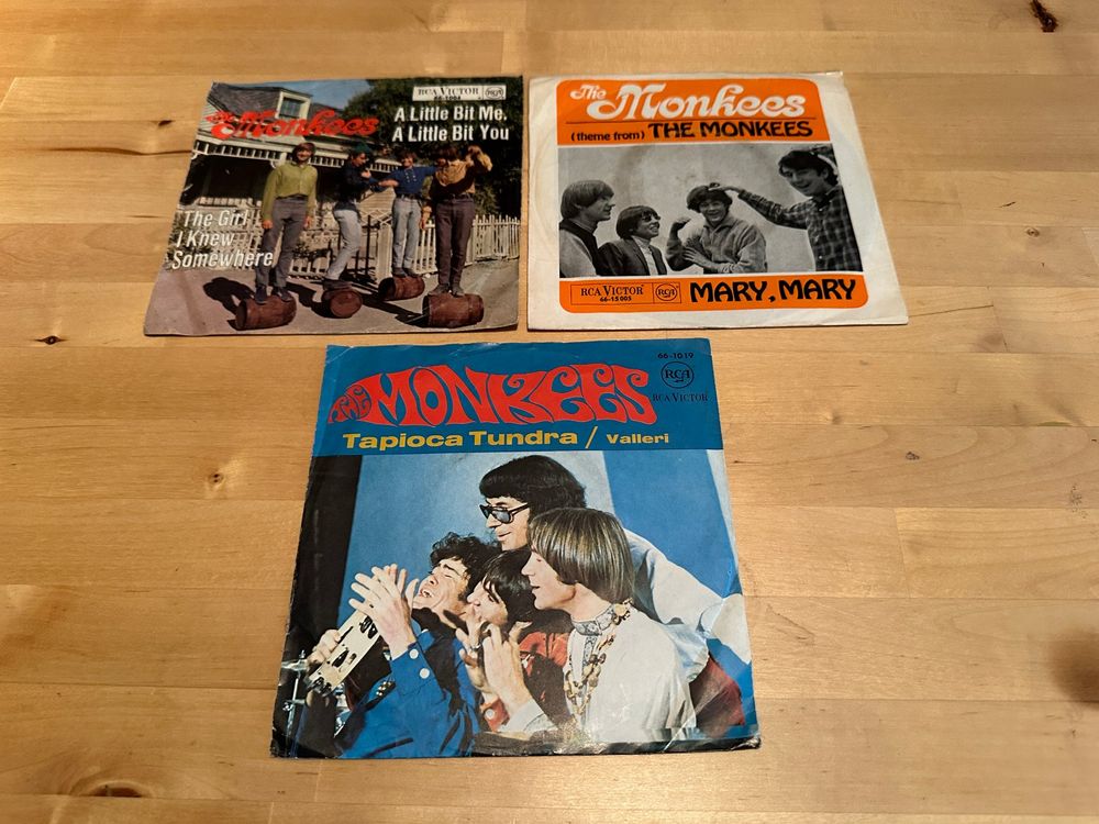 MONKEES tolle rare Singles Sammlung 60's Kult Hits (Gebraucht) in Basel ...