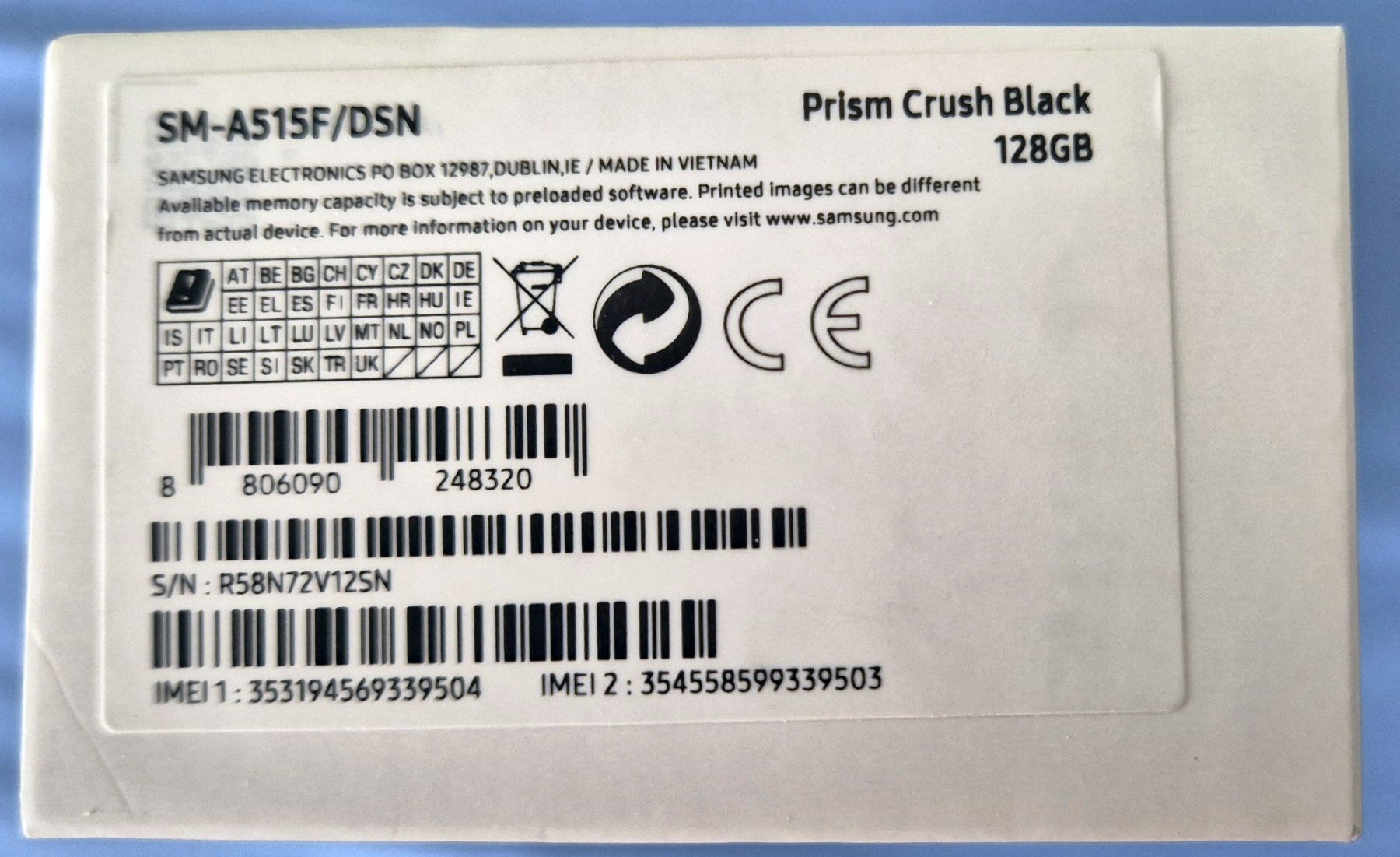 Samsung Telefoni cellulari / Smartphones: SAMSUNG Galaxy A51 in Originalverpackung – Usato da Fällanden venduto da Blausegelfliege 3