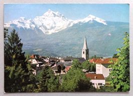 Bex-les-Bains et la Dent du Midi