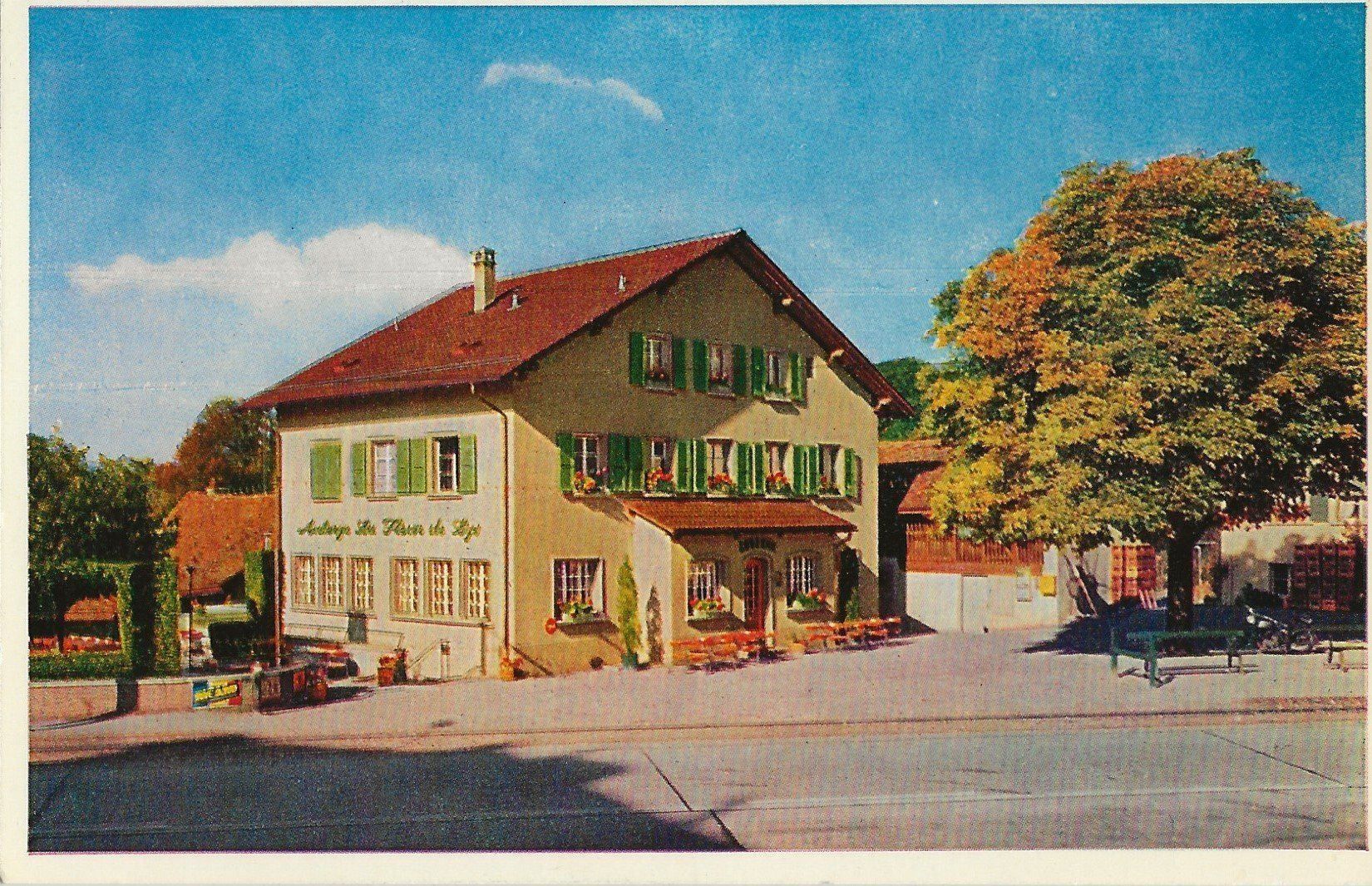 Cartes postales: Prilly,Auberge de la Fleur de Lys – D'occasion à Frauenfeld par Merk52