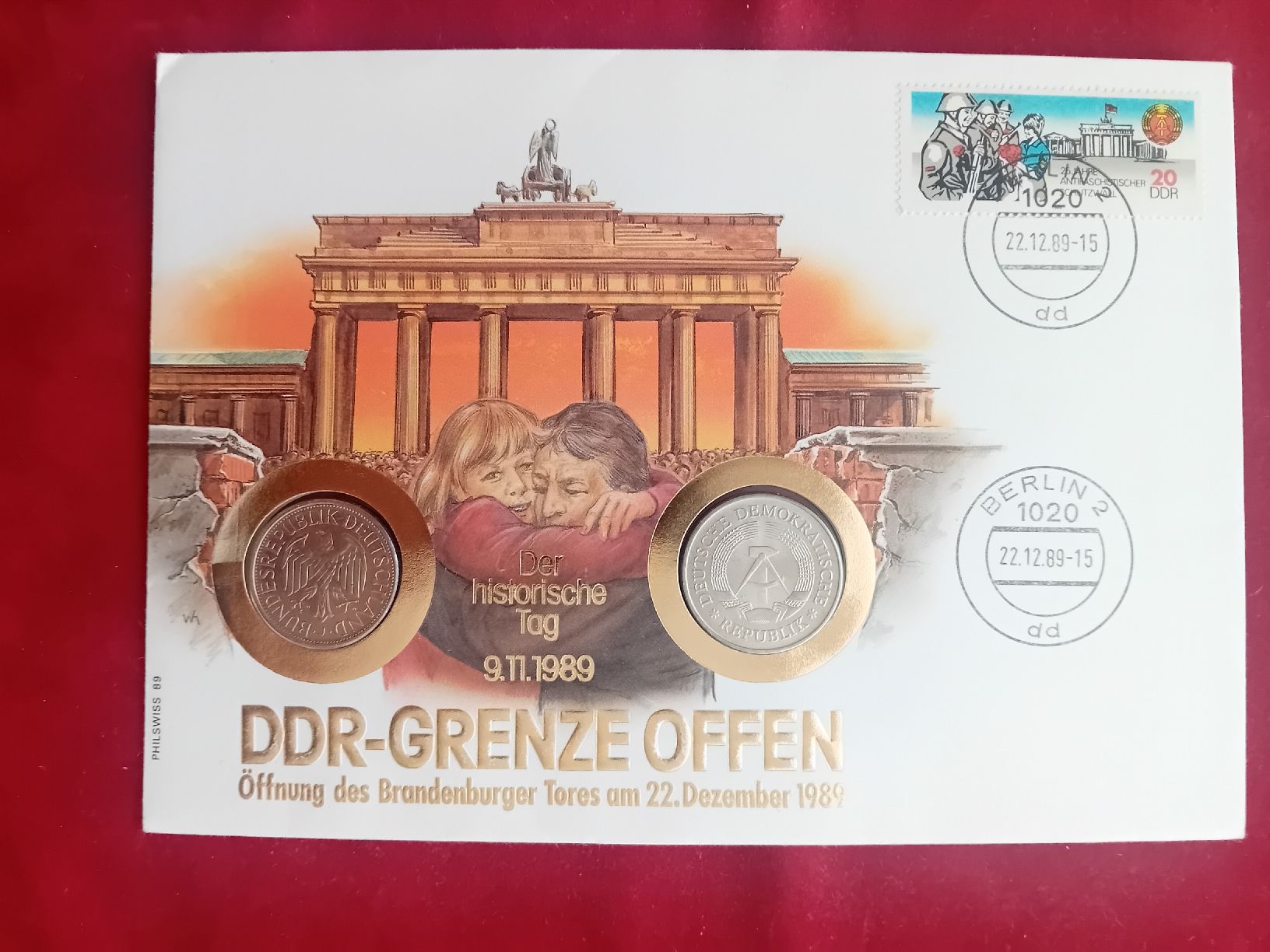 Alle Münzen: Numisbrief DDR Grenz Offen mit Münzen – Neu (gemäss Beschreibung) aus Muralto von Alex1912