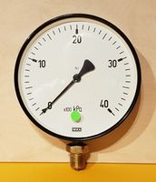 Manometer Ø160, G1/2", 40bar