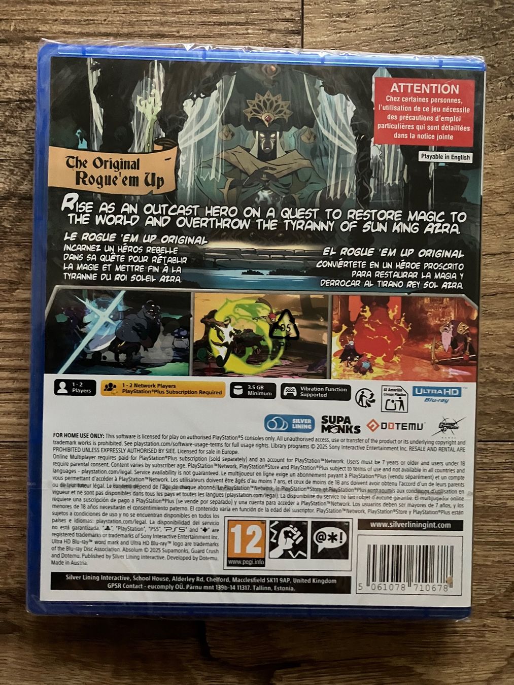 Sony Giochi: PlayStation ps5 absolum – Nuovo e nell'imballaggio originale da Châtel-St-Denis venduto da Lestresorsdugrenier 1