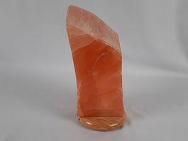 Orange Polierter Naturstein Lampe