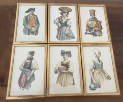 Schweizer Trachtenbilder im 6er Set – Schärli Luzern
