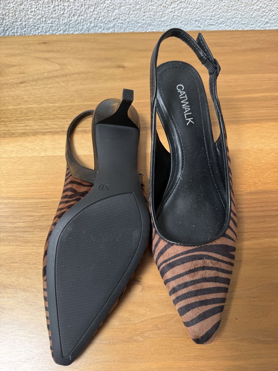 Scarpe da donna: Slingback-Pumps (Leopard) – Nuovo (secondo la descrizione) da Flawil venduto da BouBouBou 2