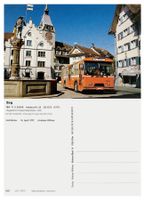 Zug Kolinplatz Zytturm Kolinbrunnen ZVB Autobus FBW Hess 71U