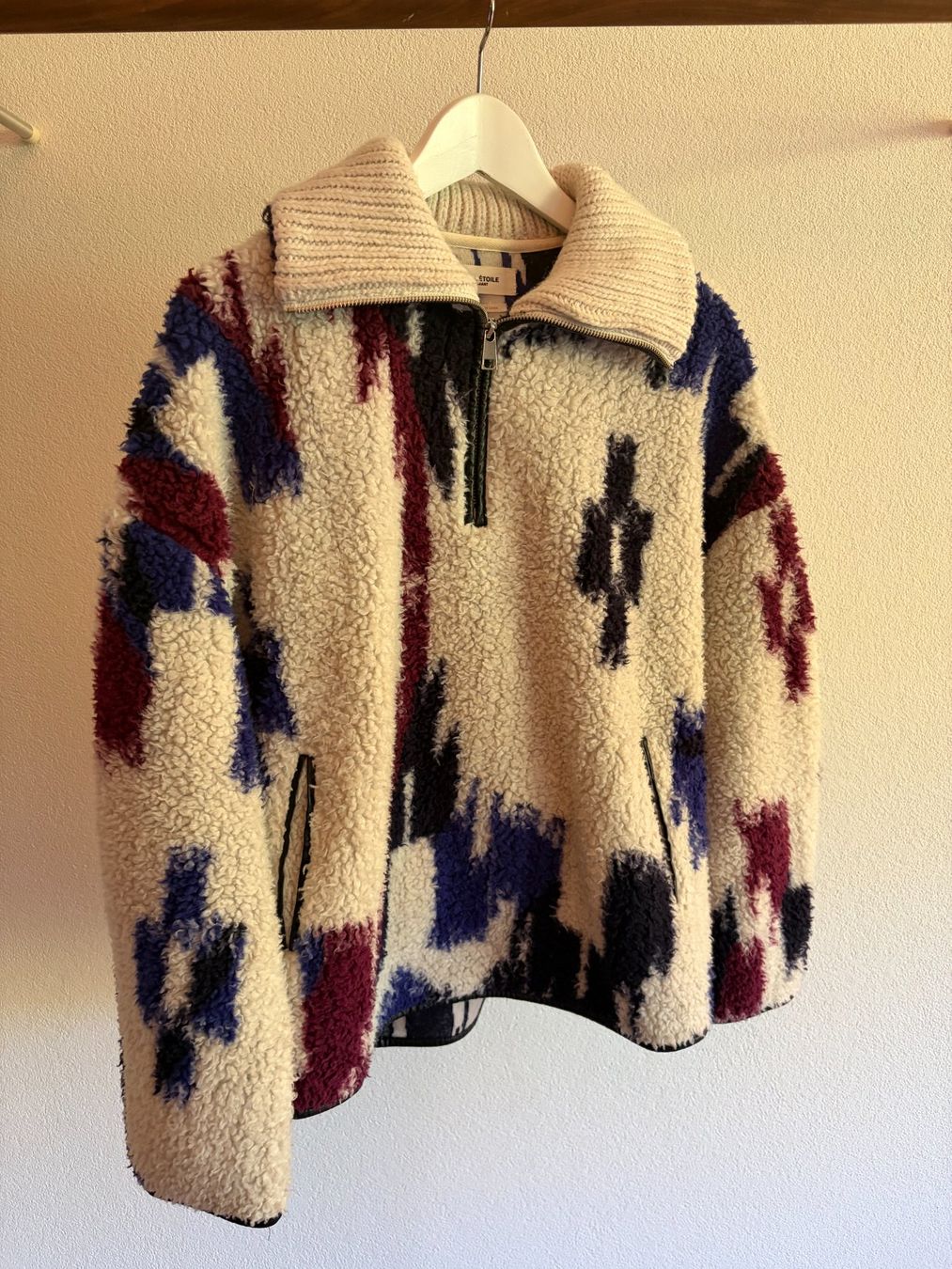 Isabel Marant Maglioni & Felpe: Isabel Marant Étoile "Marner" Printed Fleece Pullover – Usato da Zürich venduto da jonny_s