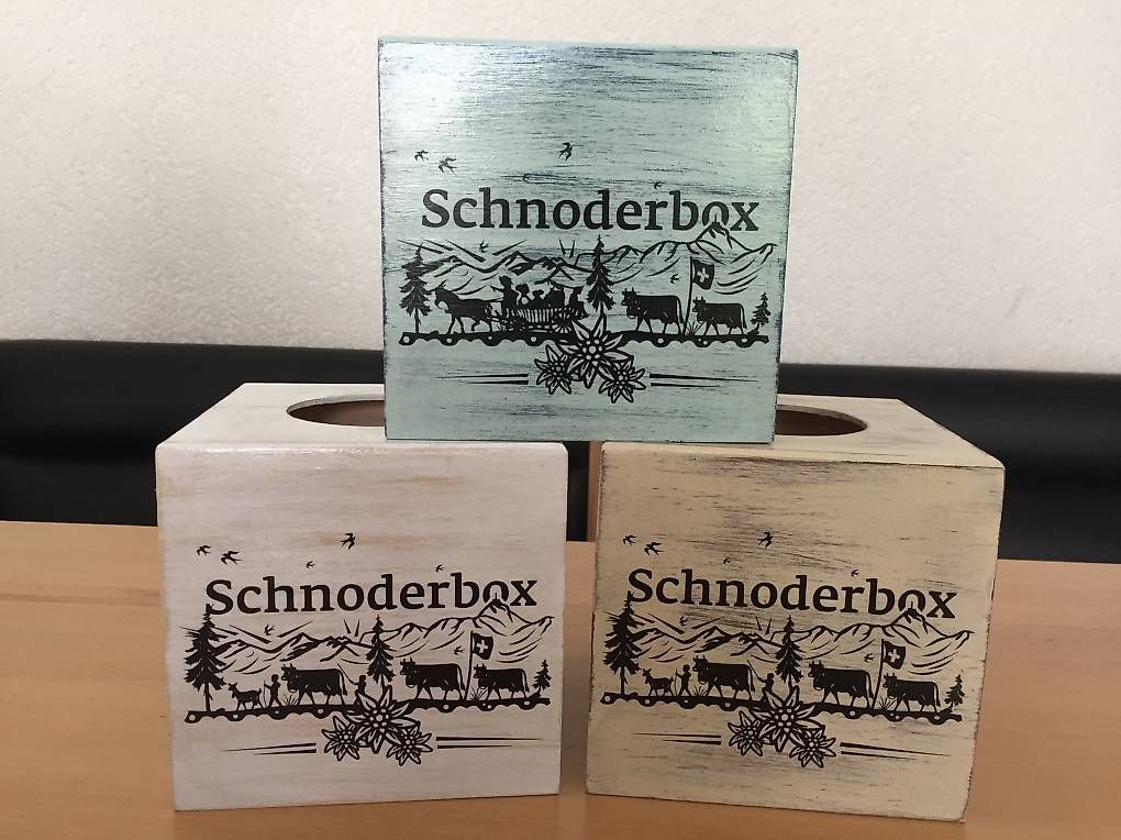 Altro in Decorazioni & Accessori: Kleenextaschentücherbox Würfel / schnoderbox – Usato da Niederbüren venduto da canadace 4