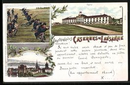 Litho Lausanne, Casernes de Lausanne, Pa