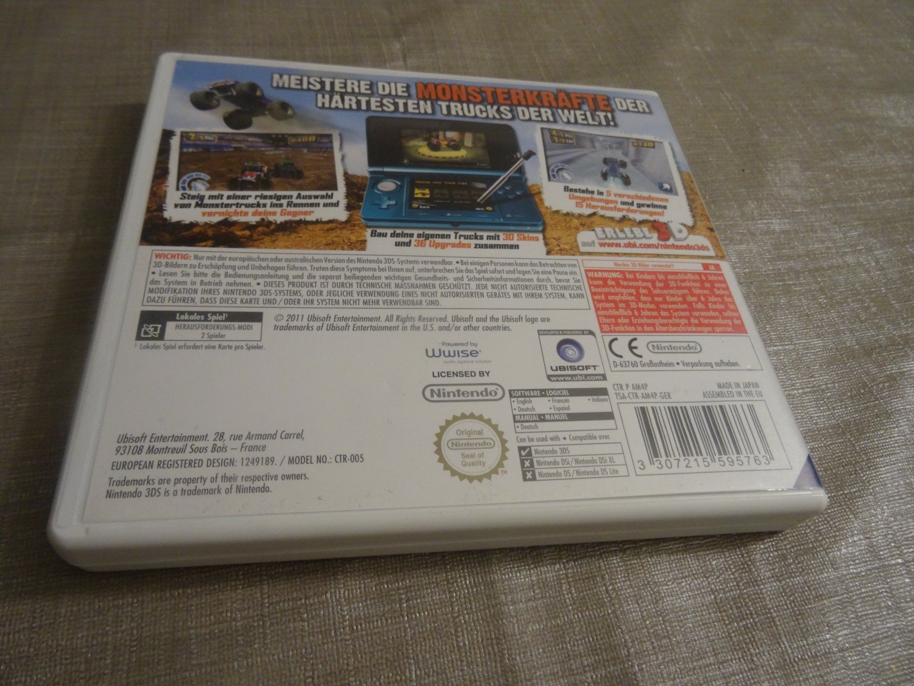Nintendo Giochi: Monster 4x4 3D - Nintendo 3DS Spiel – Usato da Olten venduto da Disc-Ausverkauf 2