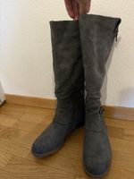 Rieker Stiefel, grau, Gr. 41, gefüttert, Top Zustand! (51)
