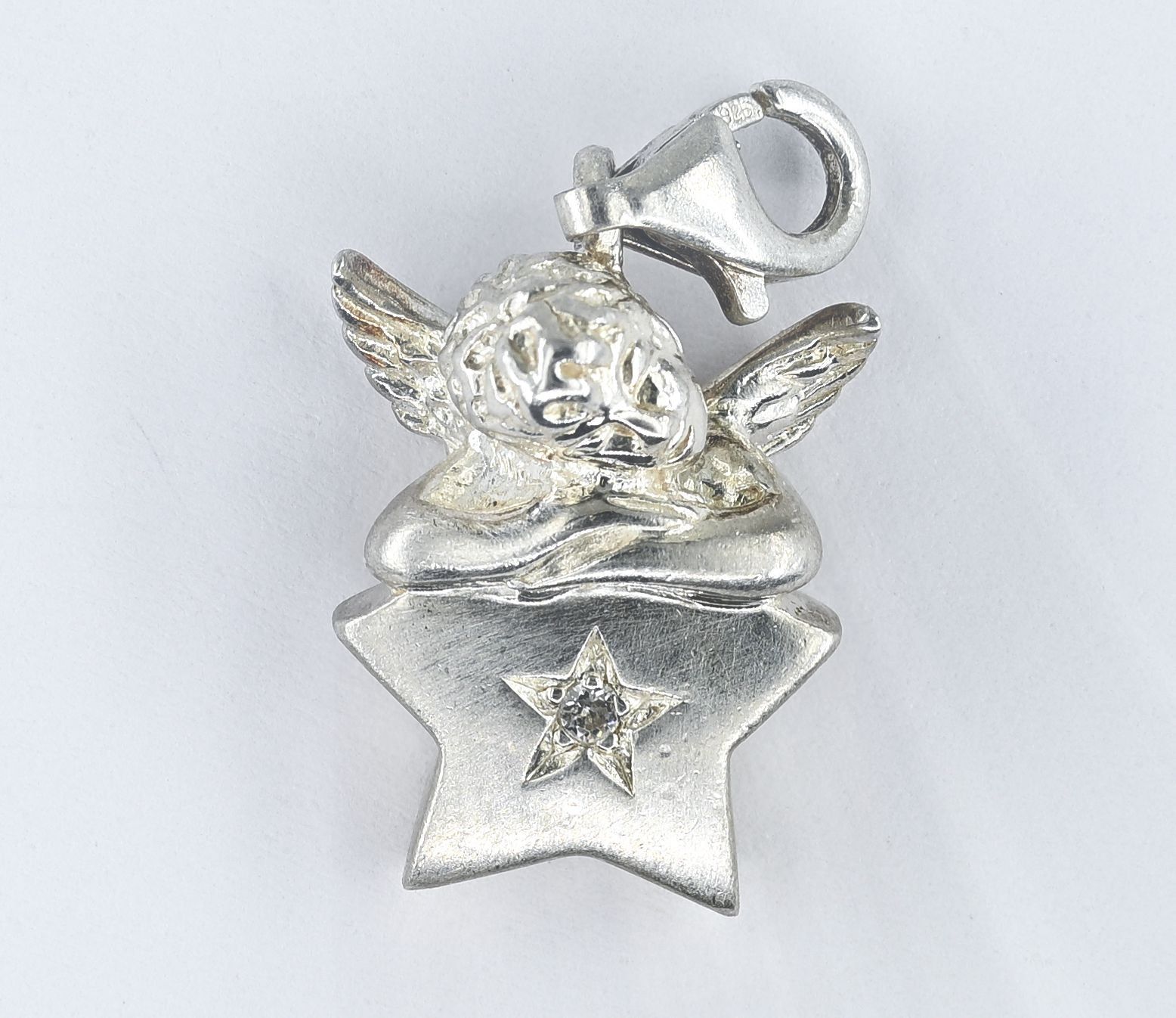 Thomas Sabo Ciondoli: Thomas Sabo Engel auf Stern Silber 925 – Usato da Dürnten venduto da puumies 3