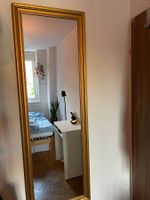 Grosser goldener Spiegel (150x50)