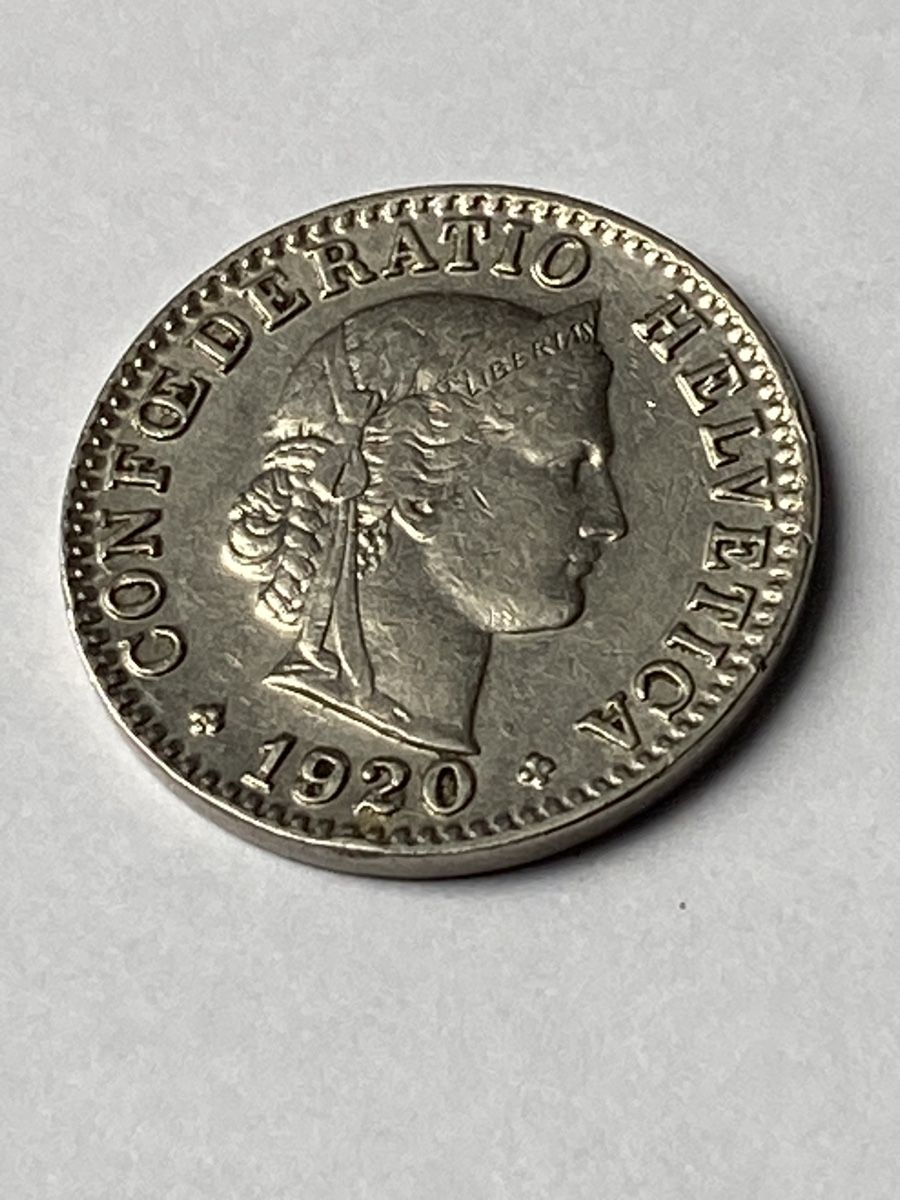 Tutti le monete: CHF 0.20 - 1920 – Usato da Payerne venduto da Mike1682
