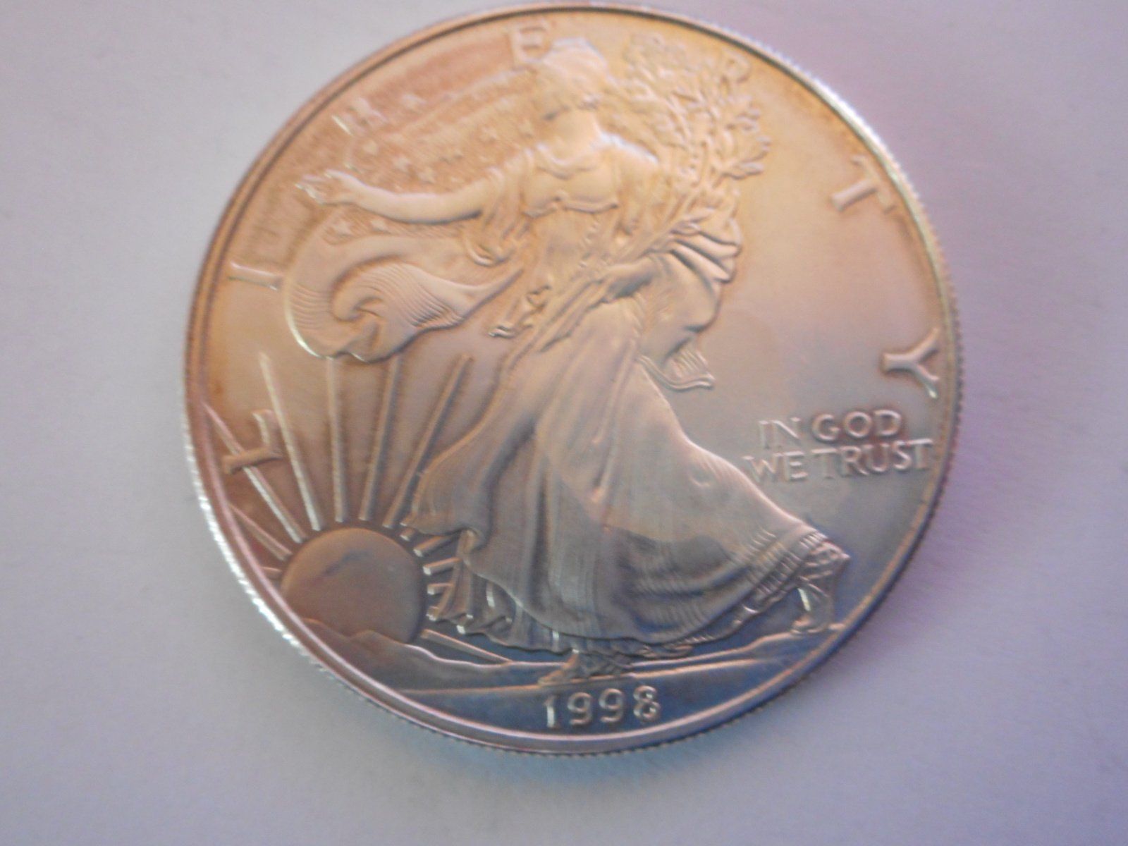Alle Münzen: 1998   1 Unze Silber American Eagle – Neu (gemäss Beschreibung) aus Kriegstetten von pizlad2010 2