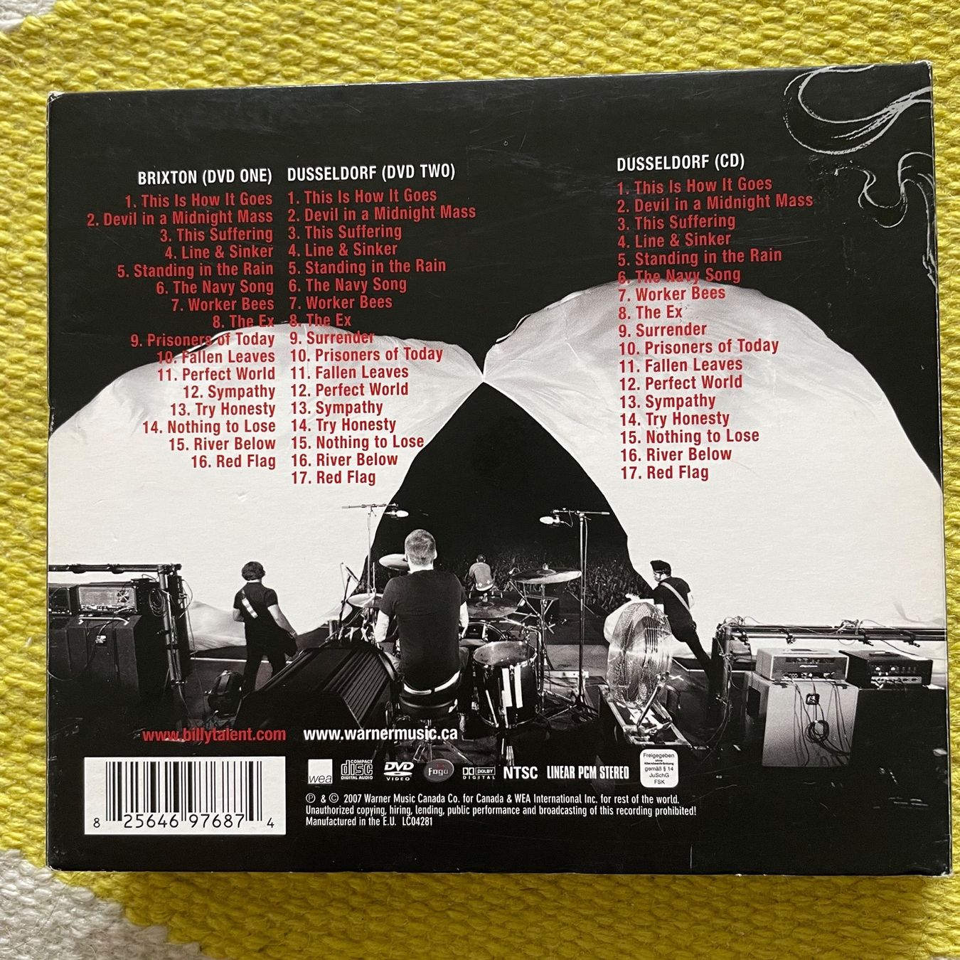 CD: BILLY TALENT-2DVD+CD BOX SET LIVE (DIGIPACK) – Usato da Rorschacherberg venduto da CD-Roli 1