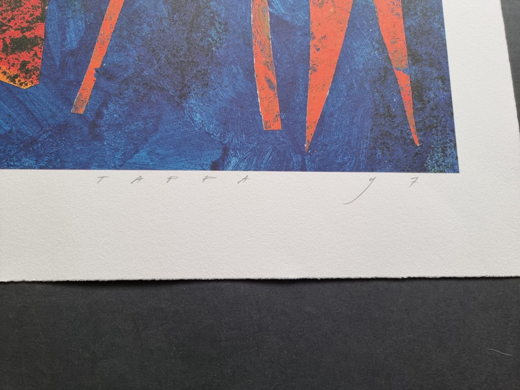 Grafiken & Lithographien: SERGIO TAPPA SERIGRAPHIE SIGNIERT NUMMERIERT – Gebraucht aus Gersau von kunst-online 4