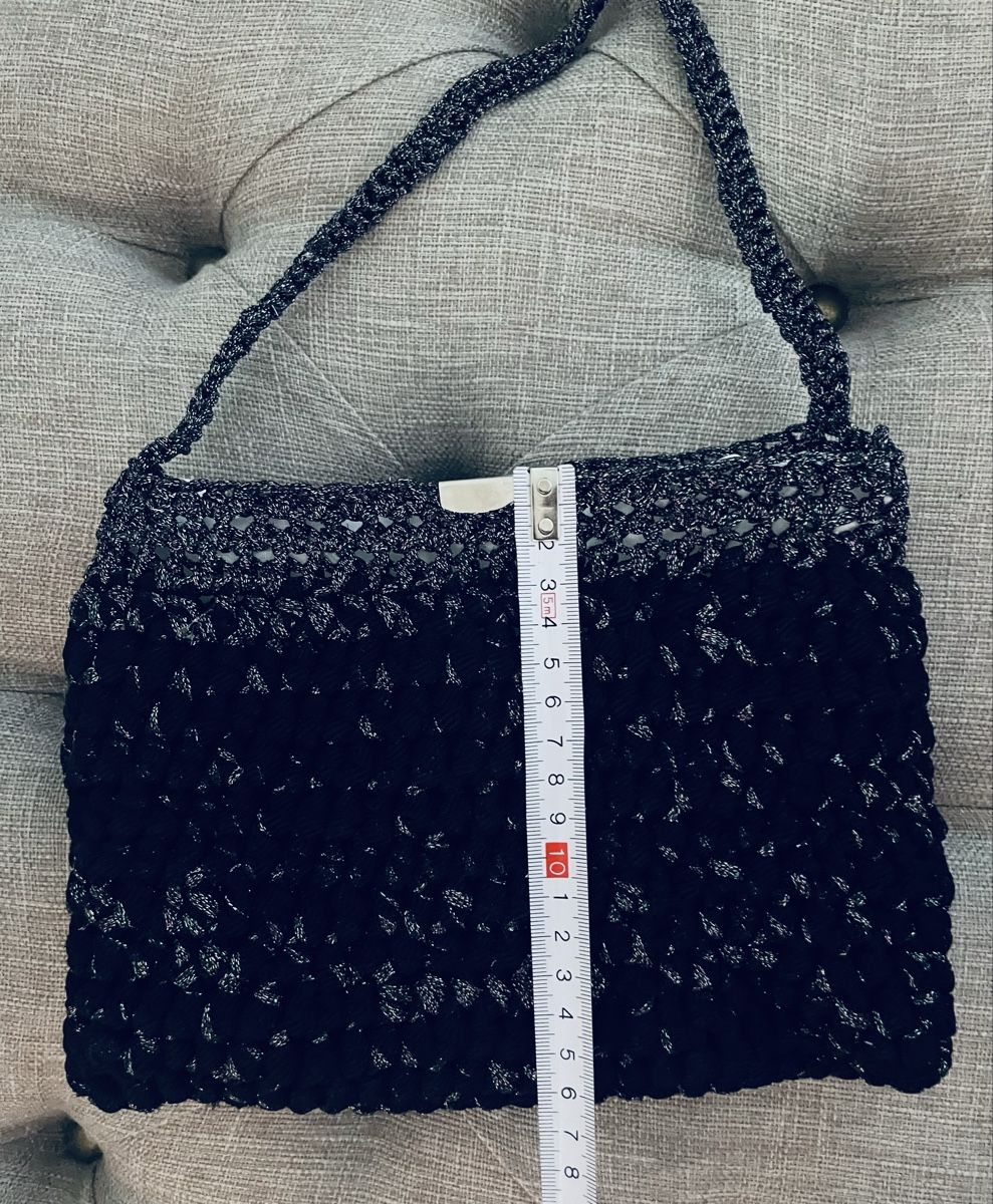 Sacs femmes: Handtasche schwarz glitzern 20cm Breite  Neu – Neuf avec emballage d'origine à Au ZH par Jaggy4 3