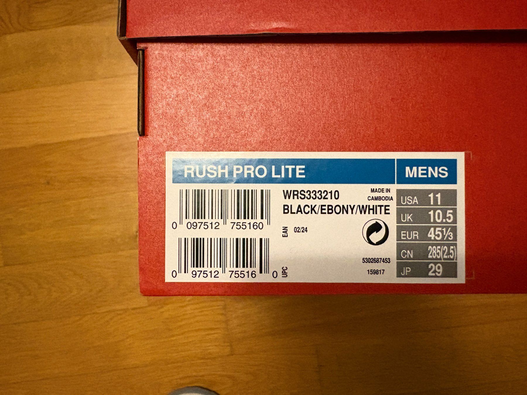 Wilson Herrenschuhe: Wilson Rush Pro Lite Tennischuhe 45+1/3 – Neu und originalverpackt aus Zürich von VortexVibes 1