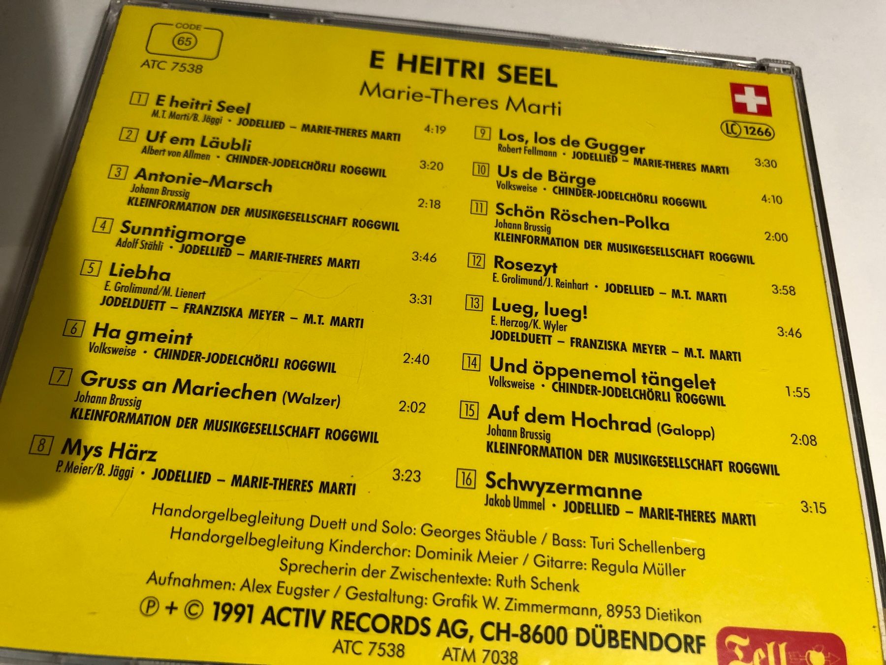 CD: E sunnigs Volksmusik Konzert – Usato da Arth venduto da Vrecam51 1