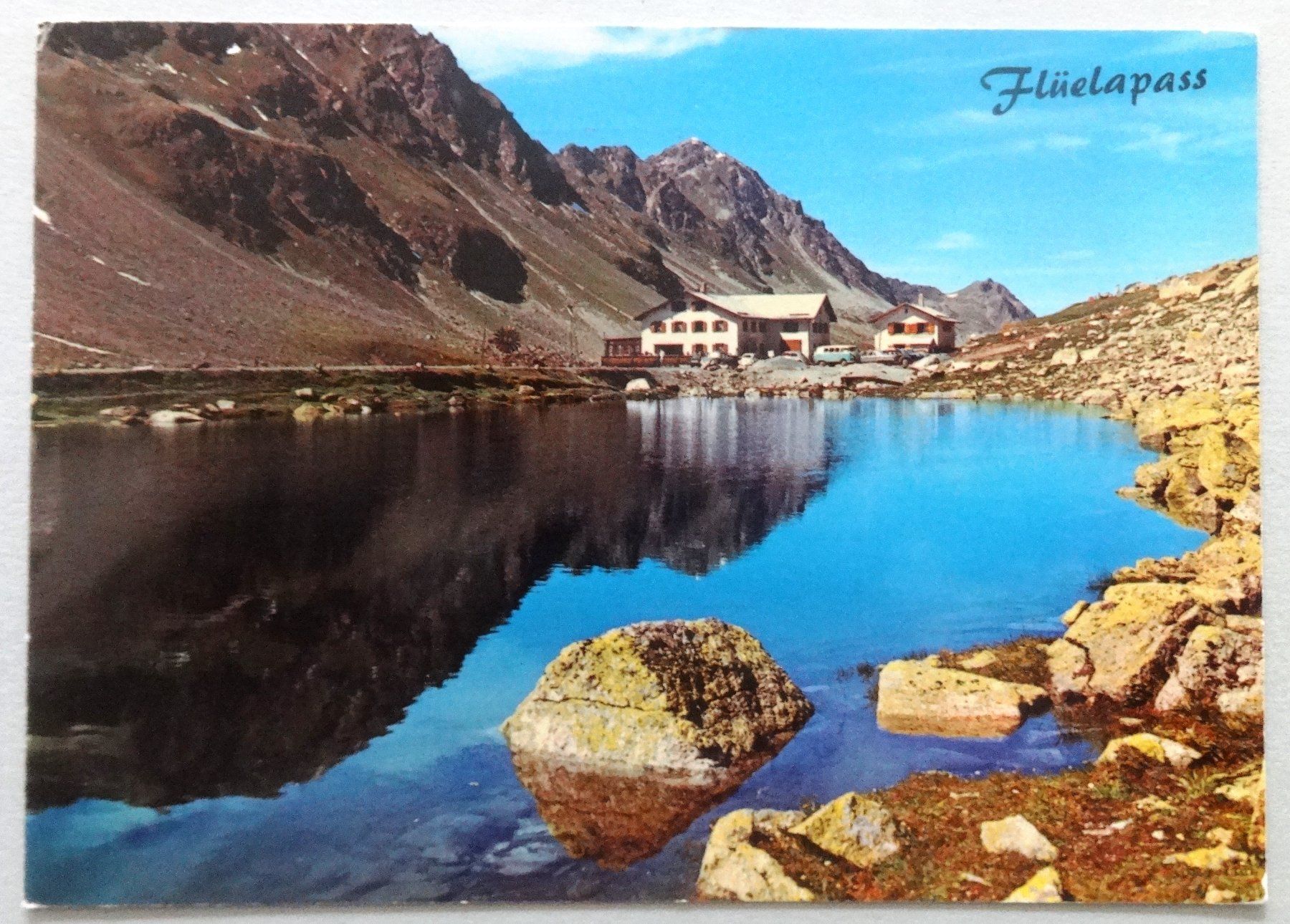 Cartoline postali: Flüela-Passhöhe 2389 m ü.M. – Usato da Fétigny venduto da Billy2miny