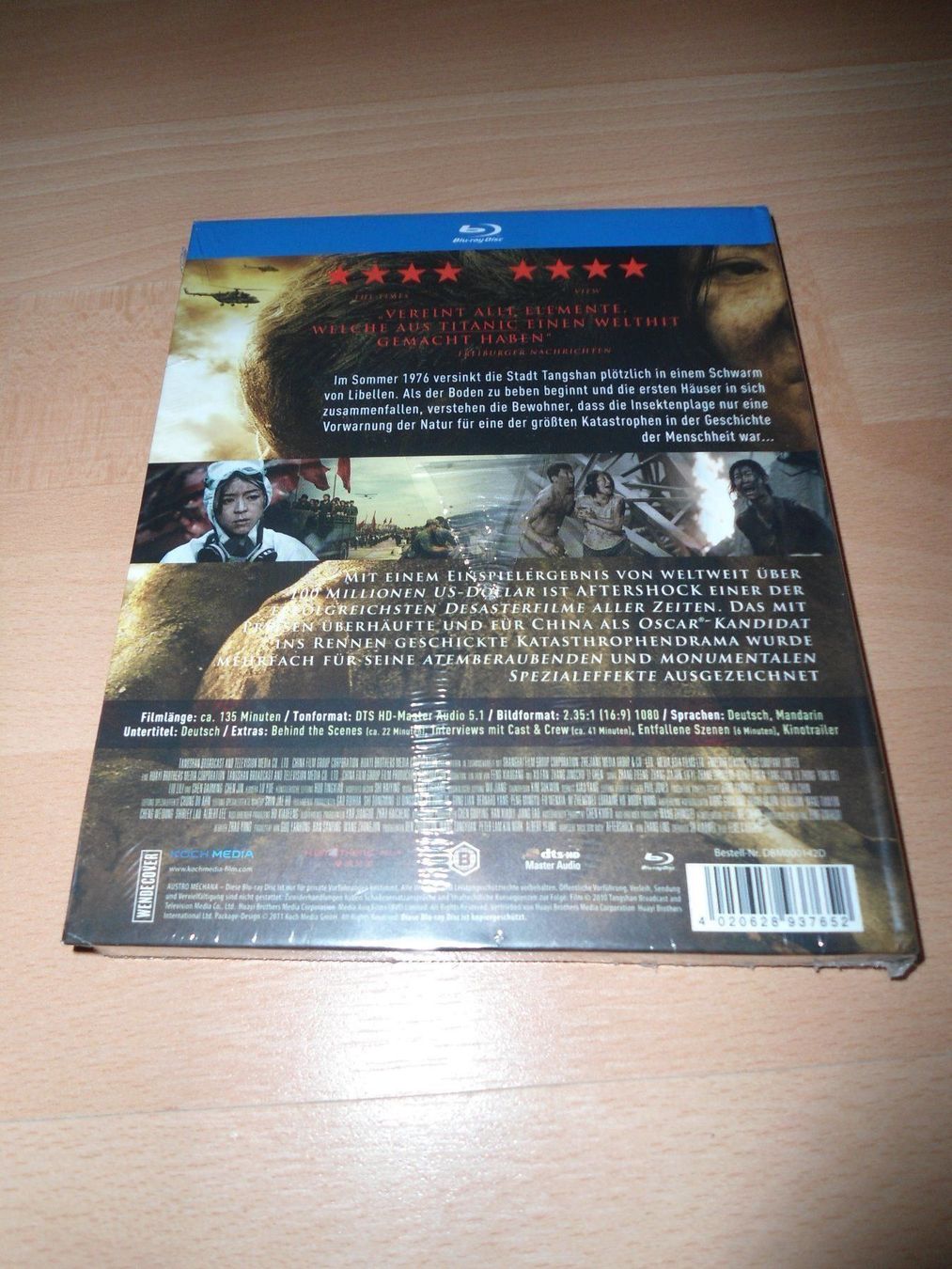 Tutti i DVDs: Aftershock - Blu-ray-Collector's Edition - UNCUT – Nuovo e nell'imballaggio originale da Basel venduto da havsok 1