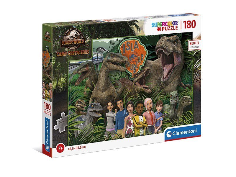 Clementoni Puzzle Jurassic World 180 Teile Camp Cretaceous (Neu und ...