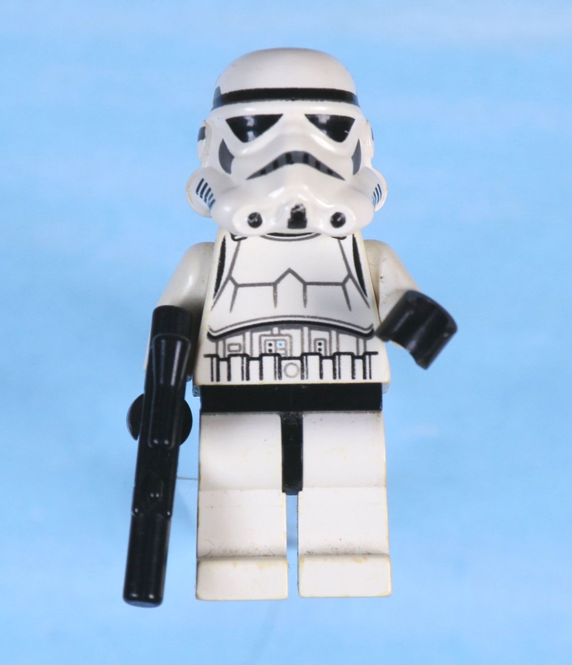 Lego Giocattoli: LEGO Minifigur Imperial Stormtrooper - Printed Black Head – Usato da Hettlingen venduto da Scholi99