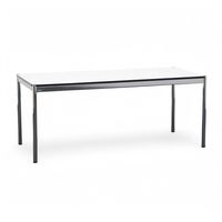USM Tisch 175 × 75 cm – Weiss – Designklassiker